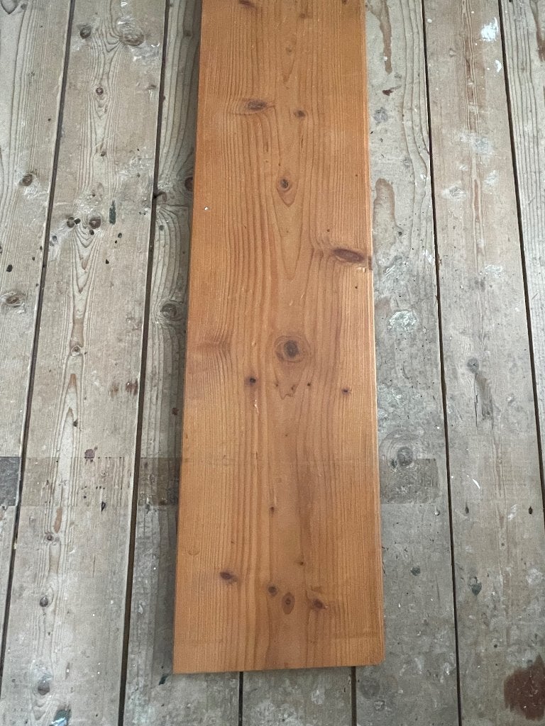 Grenen vloerdelen + mooie plinten, Doe-het-zelf en Verbouw, Vloerdelen en Plavuizen, Ophalen, Gebruikt, Vloerdelen of -planken