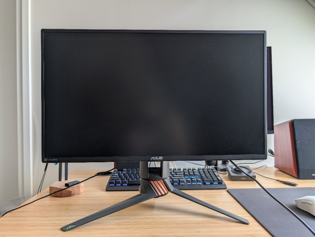 ASUS ROG Swift PG258Q 240hz 24,5" 1080p Gaming Monitor, Gebruikt, Draaibaar, Full HD, Minder dan 1 ms
