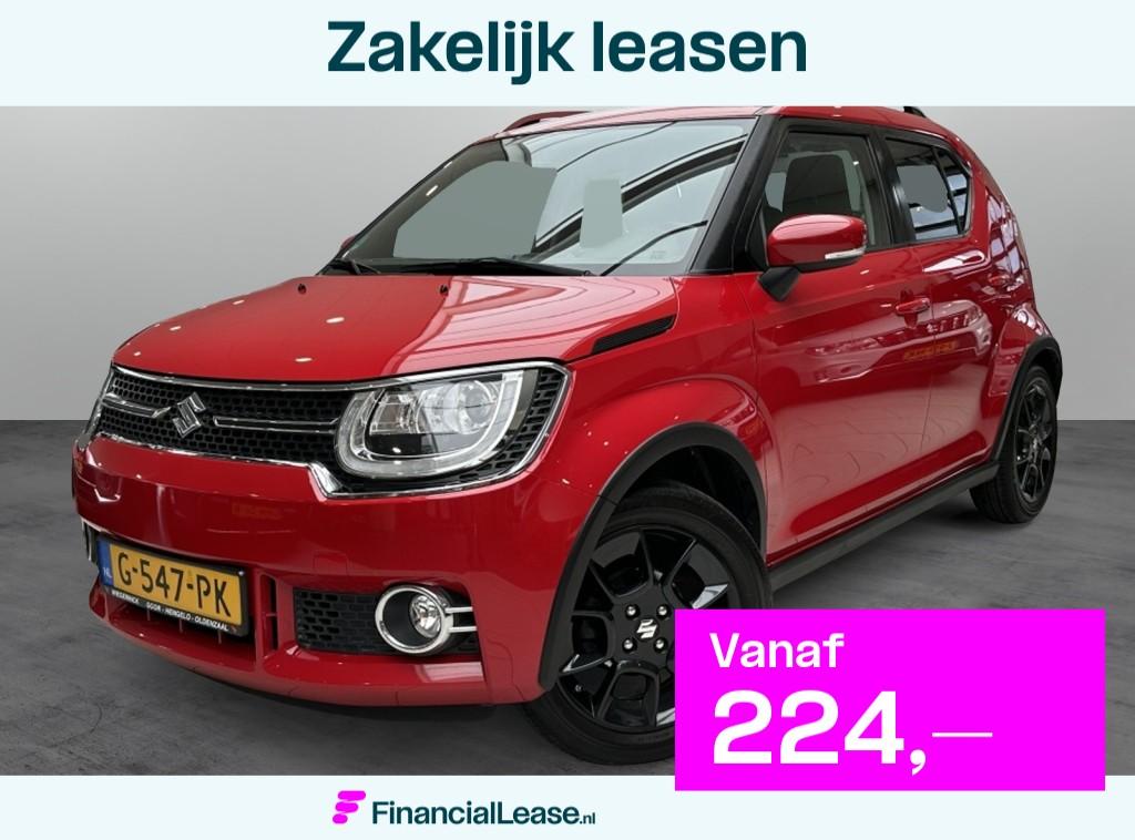 Suzuki Ignis 1.2 Hybrid Stijl [ TREKHAAK I ARMSTEUN I NAVI I, Voorwielaandrijving, 12 maanden, Stof, Gebruikt