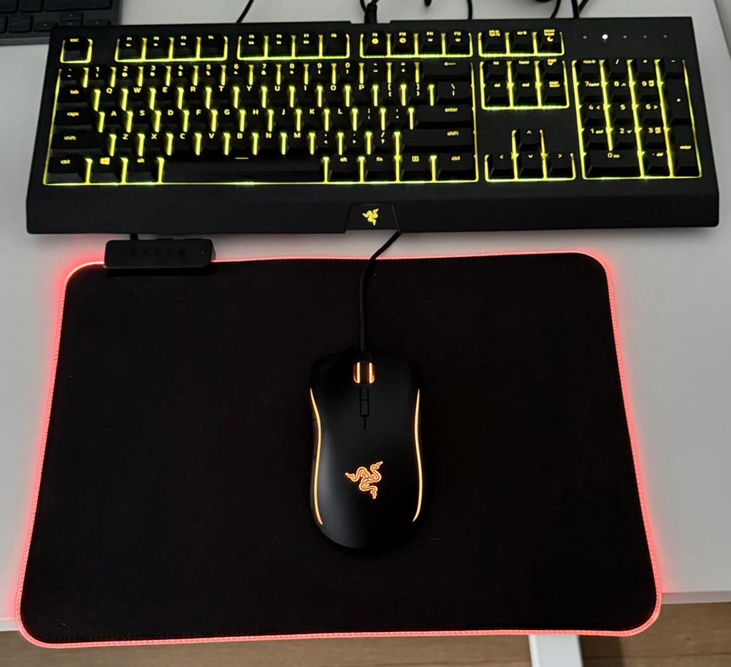 Razer set muis, toetsenbord en mat, Ophalen, Zo goed als nieuw