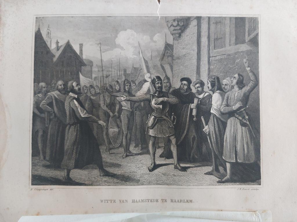 30  Ridder Witte van Haamstede te Haarlem in jaar 1304, Ophalen of Verzenden