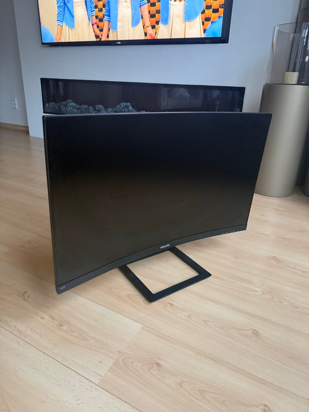 Philips 322E Curved Monitor - Zo goed als nieuw, Ophalen, HDMI, Curved, VA