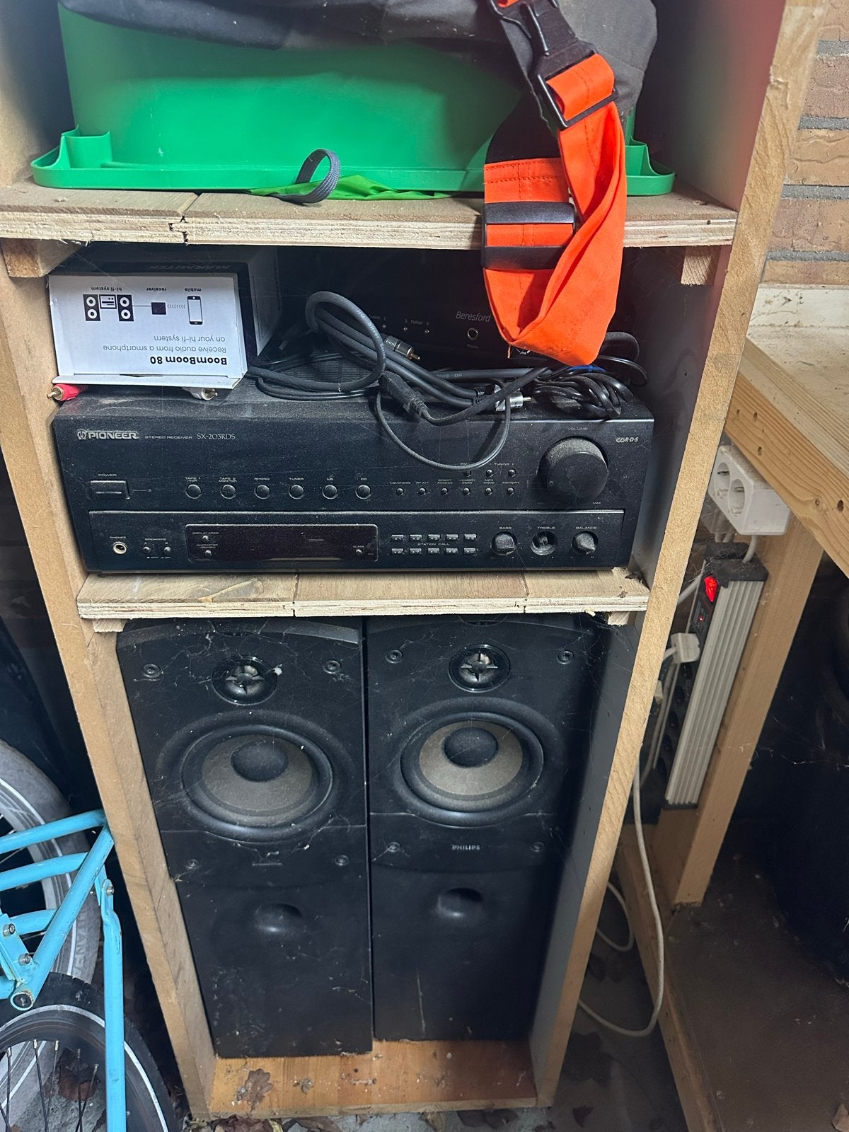 Pioneer versterker + speakers + DAC + Bluetooth ontvanger, Ophalen, Gebruikt, Losse componenten, Pioneer