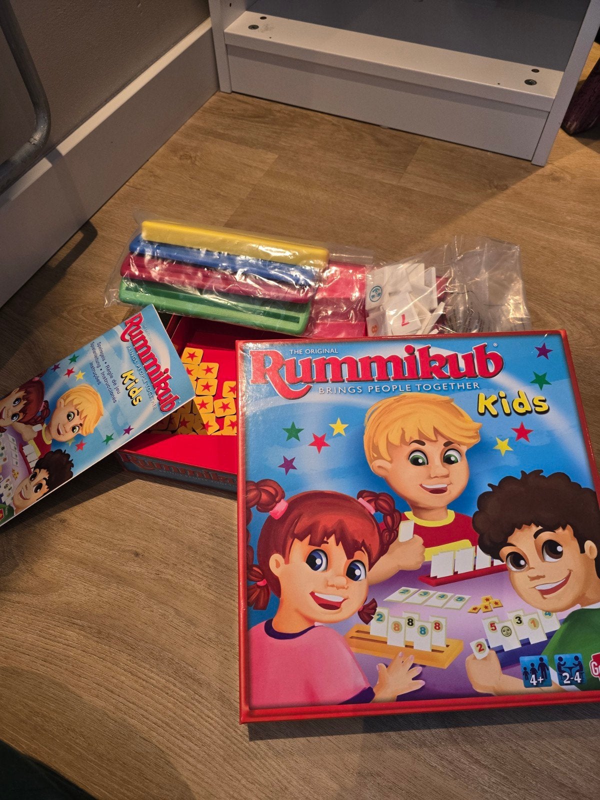 Rummikub Kids - Het originele familiespel, Een of twee spelers, Ophalen of Verzenden, Zo goed als nieuw, Goliath