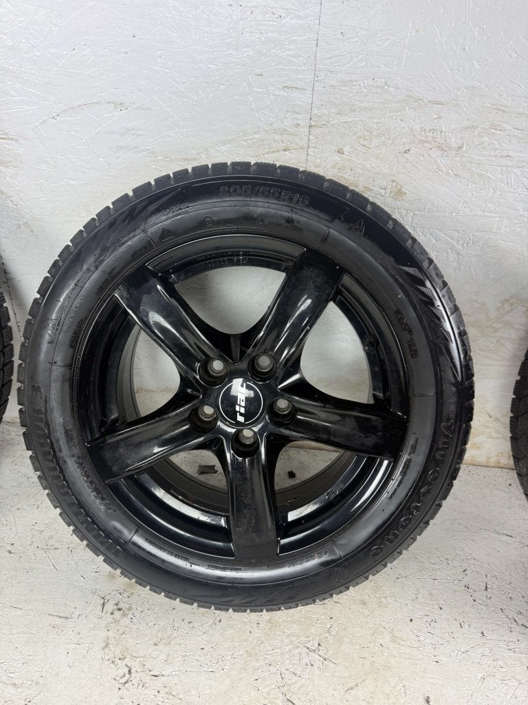 Volkswagen Golf Caddy Audi A3 Seat Leon velgen 16" 5x112, Niet ingevuld, Gebruikt, 16 inch, Banden en Velgen