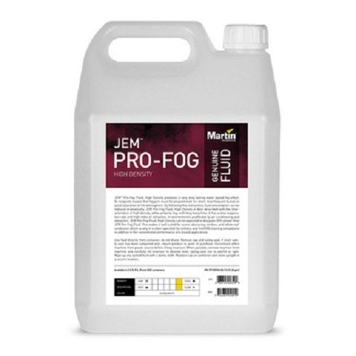 Nieuwe Martin Light JEM Pro-Fog Fluid High Density 5L, Ophalen of Verzenden, Nieuw, Licht, Geluidgestuurd