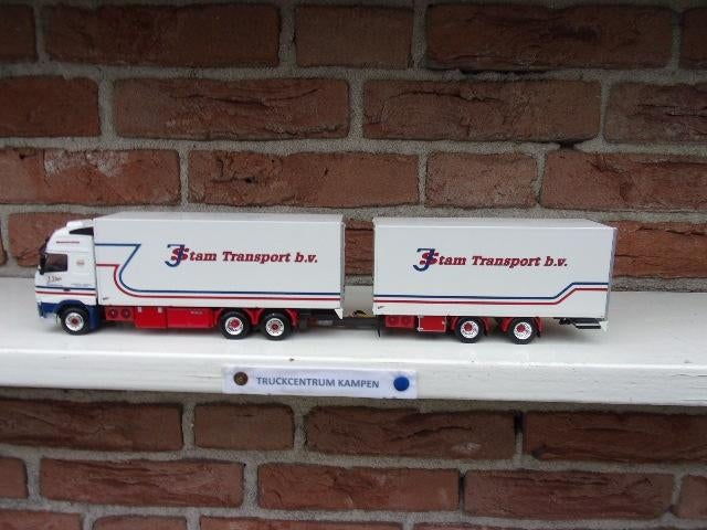 WSI  Volvo  FH12  van  J.  Stam  uit  Opperdoes., Hobby en Vrije tijd, Modelauto's | 1:50, Ophalen of Verzenden, Nieuw, Bus of Vrachtwagen