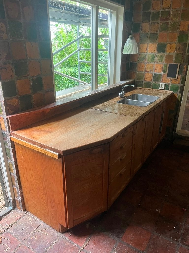 Zonnevlecht keuken, Ophalen, Gebruikt, Overige kleuren, Graniet of Steen