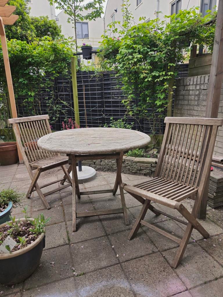 Tuinset Summer Garden Teak, Tuin en Terras, Ophalen, Gebruikt, Teakhout
