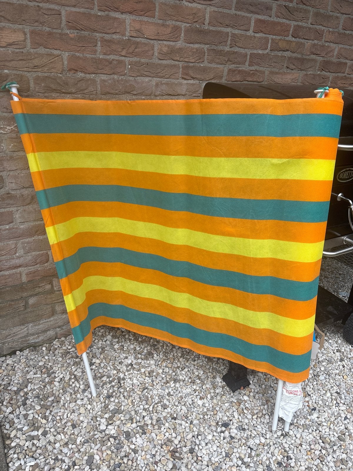 Retro Windscherm Easy Camp - Kleurrijk en Compact, Caravans en Kamperen, Windschermen, Ophalen, Gebruikt