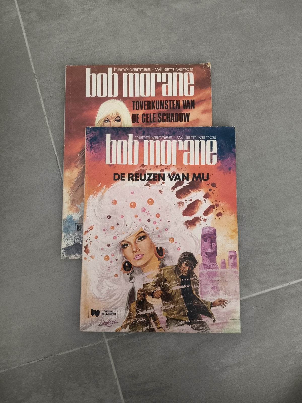 Bob Morane Boeken: Toverkunsten & De Reuzen van Mu, Ophalen of Verzenden