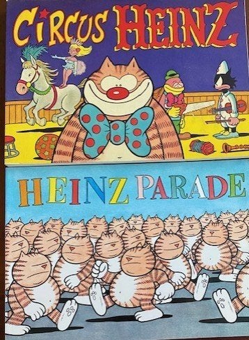 Heinz: 1 t/m 10*12 t/m 16*18 t/m 23, Eén stripboek, Ophalen of Verzenden, Zo goed als nieuw