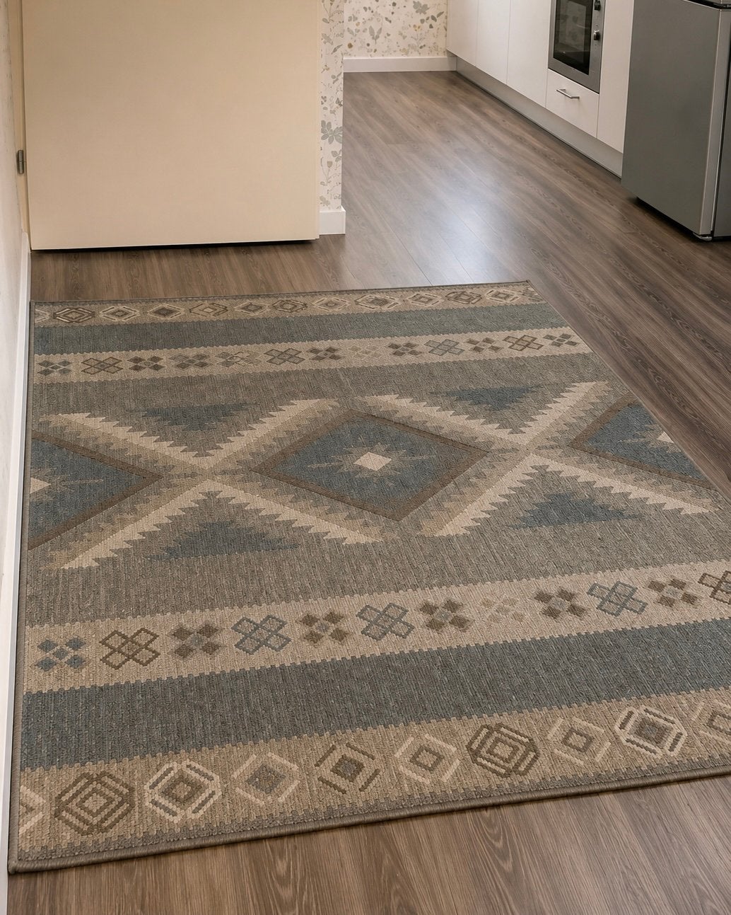 Vloerkleed 230 x 160 cm, Ophalen, 150 tot 200 cm, 200 cm of meer, Zo goed als nieuw