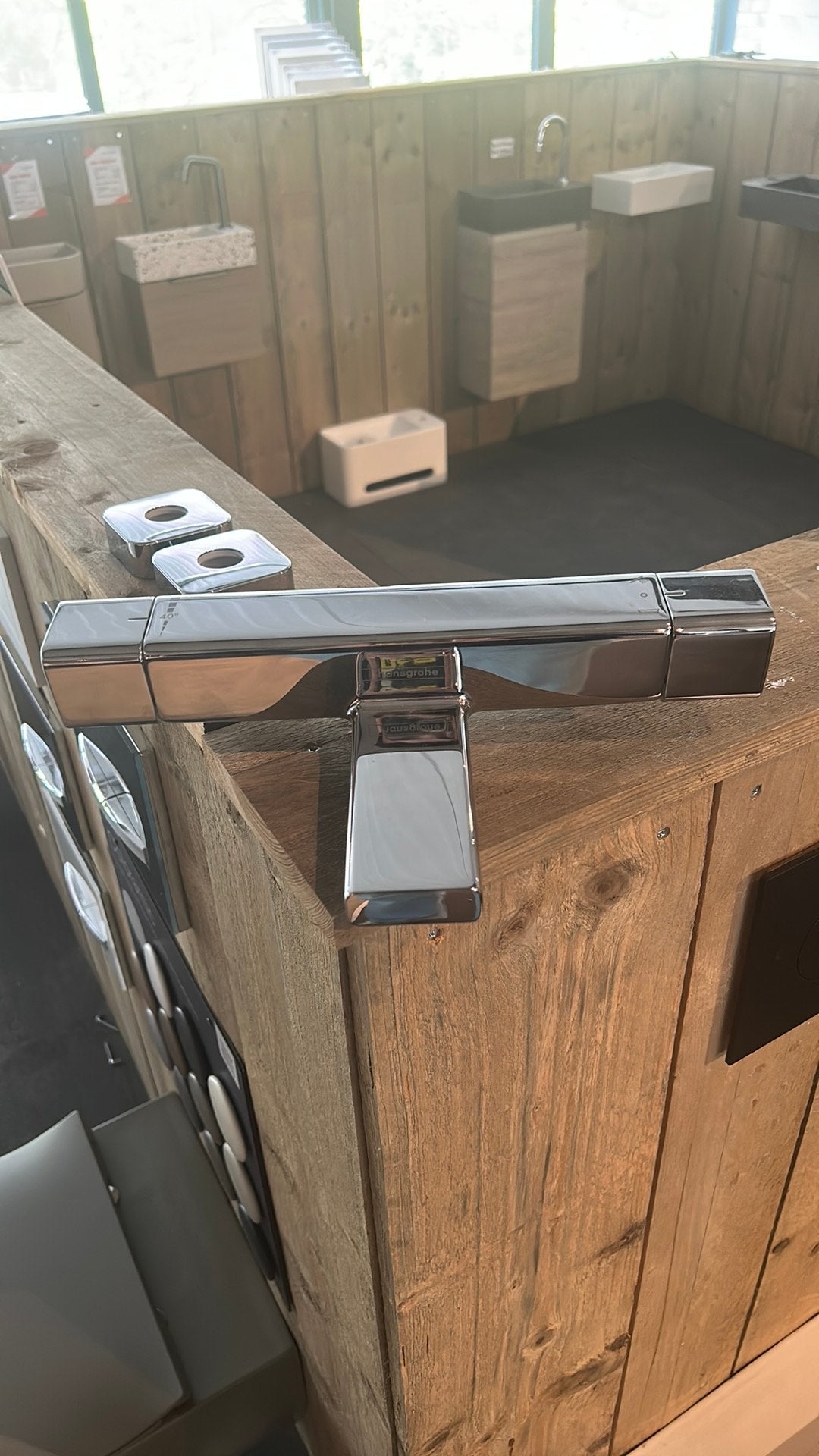 Showmodel Hansgrohe Ecostat bathermostaat, Ophalen, Hansgrohe, -, Zo goed als nieuw