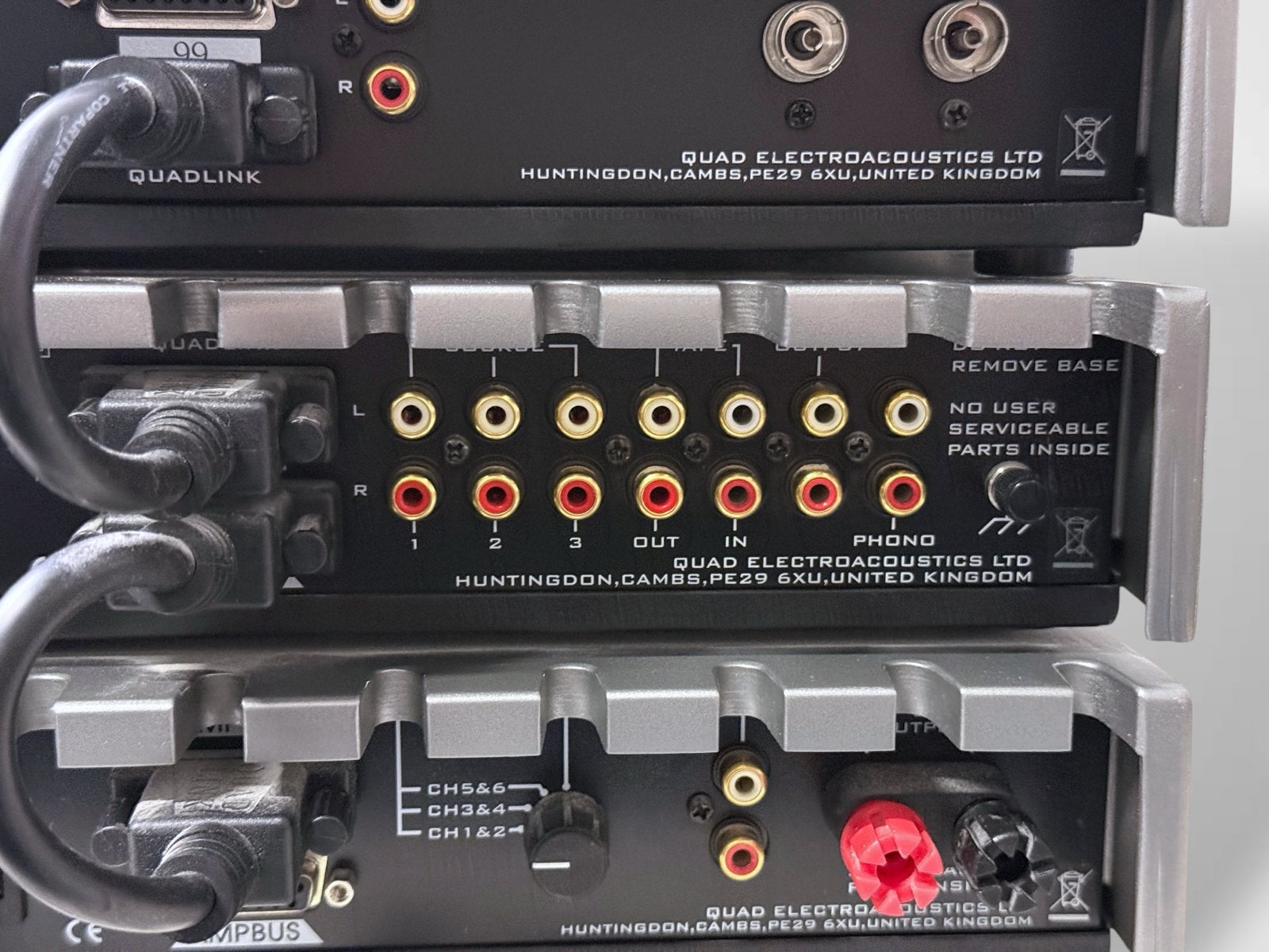 Quad 99 stereo setje met afstandsbediening en manuals, Audio, Tv en Foto, Overige merken, Gebruikt, Tuner of Radio, Quad