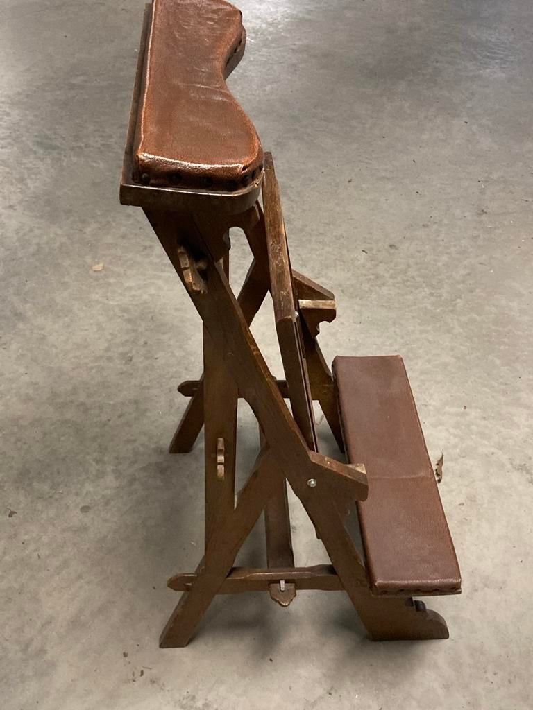 Te koop. Bidstoel met rieten zitting., Ophalen