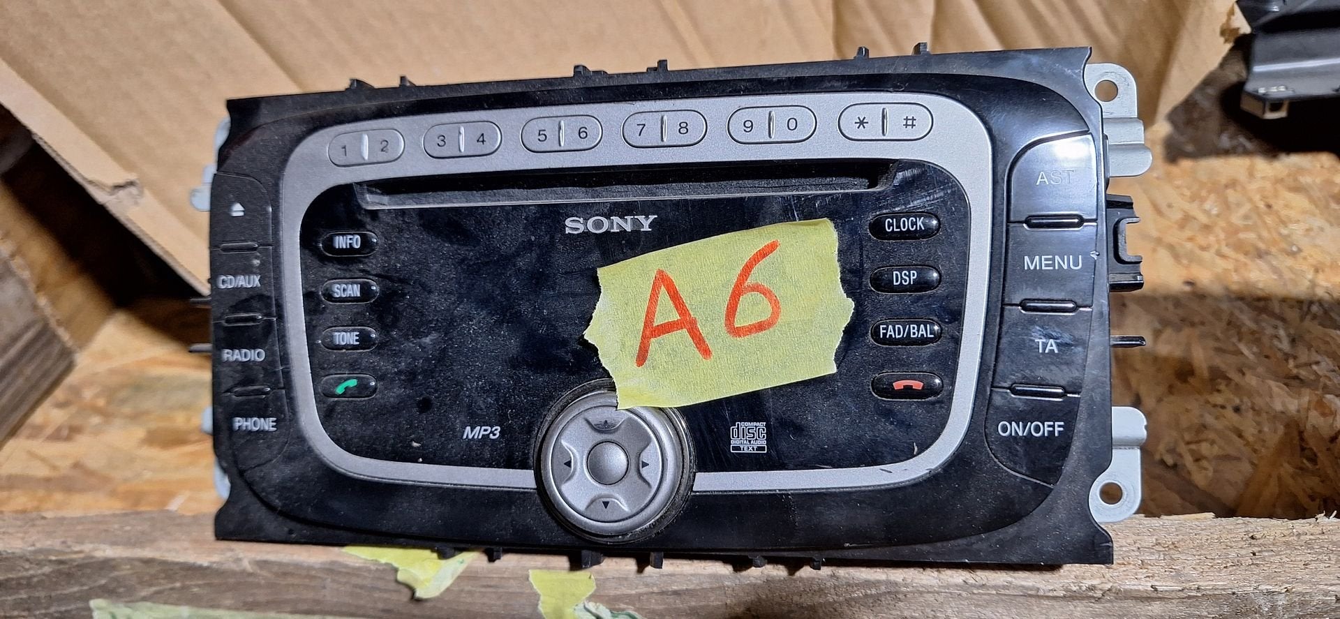 FORD FOCUS RADIO SONY, Gebruikt, -, -, Ophalen of Verzenden