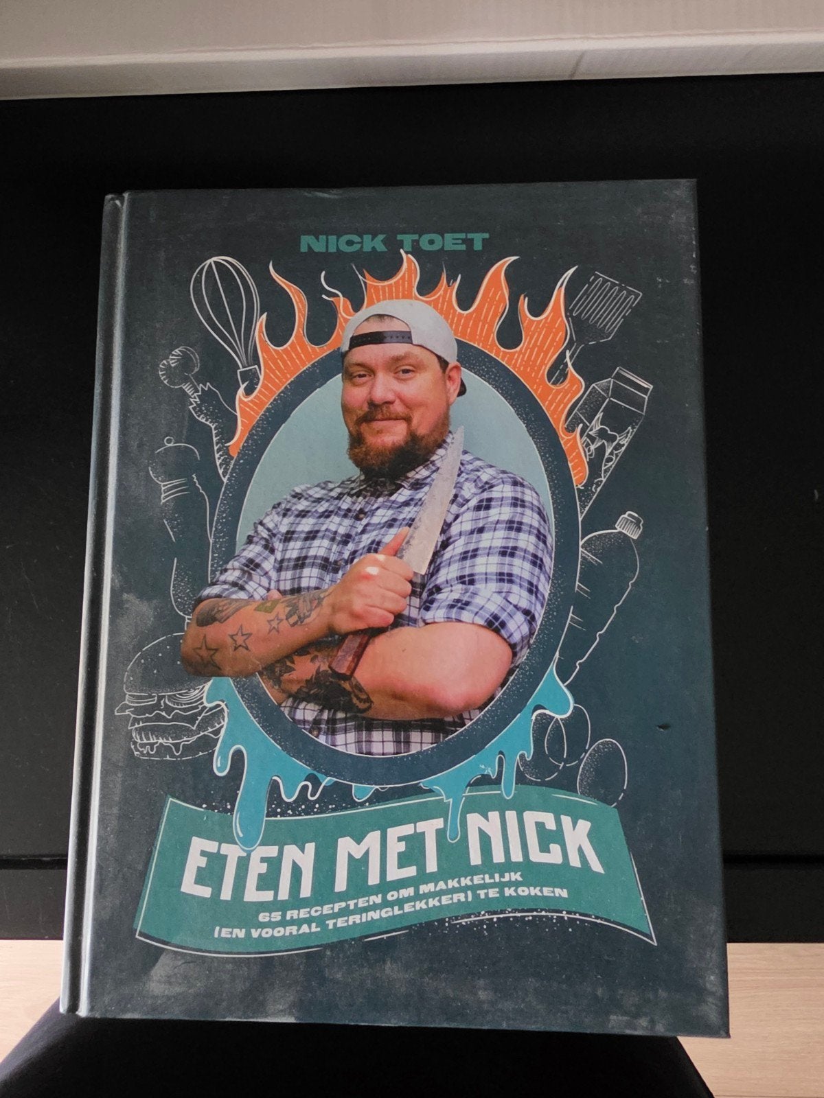 Eten met Nick - Kookboek van Nick Toet, Boeken, Ophalen of Verzenden, Zo goed als nieuw, Nick Toet