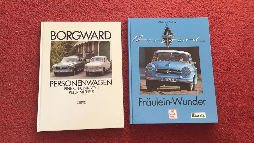 2 verschillende Borgward boeken, Ophalen, Nieuw