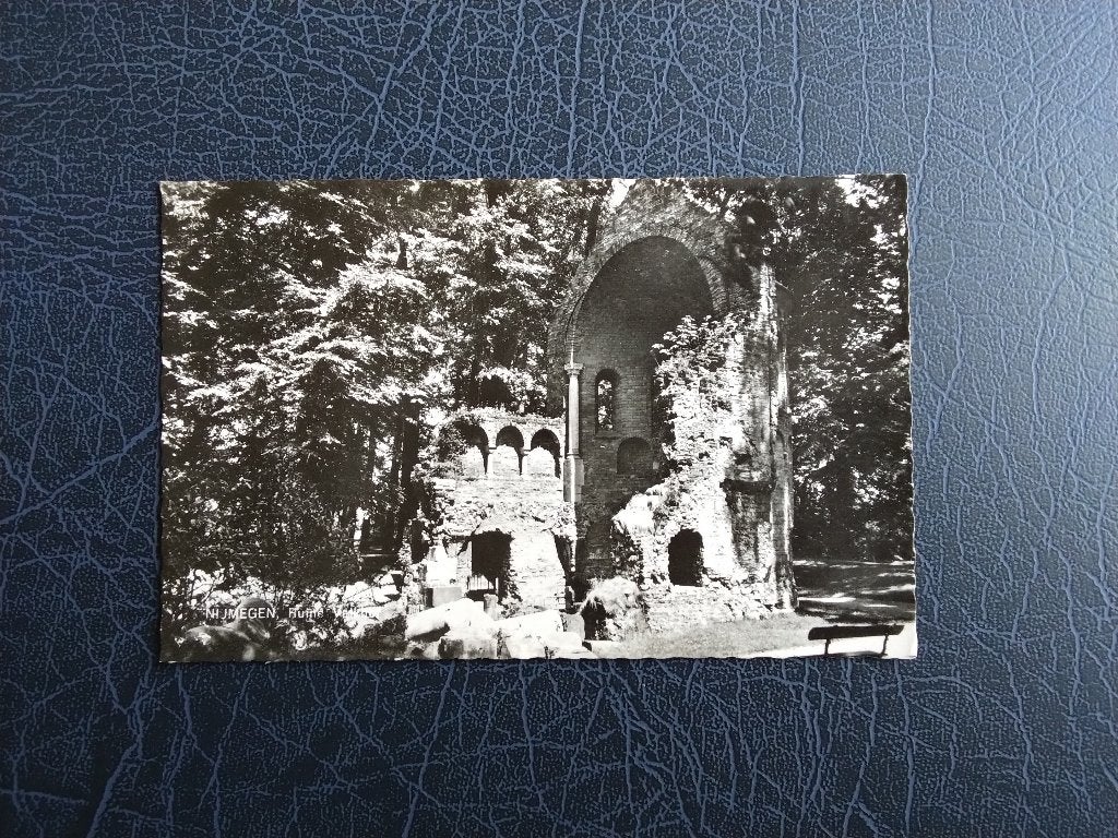 Nijmegen, Ruïne Valkhof. Klf, Verzenden, 1960 tot 1980, Ongelopen, Gelderland