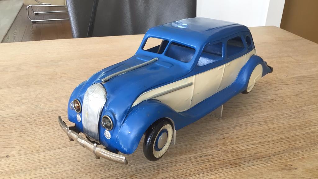 Kingsbury Toys USA, 1934 Chrysler airflow saloon, Ophalen of Verzenden