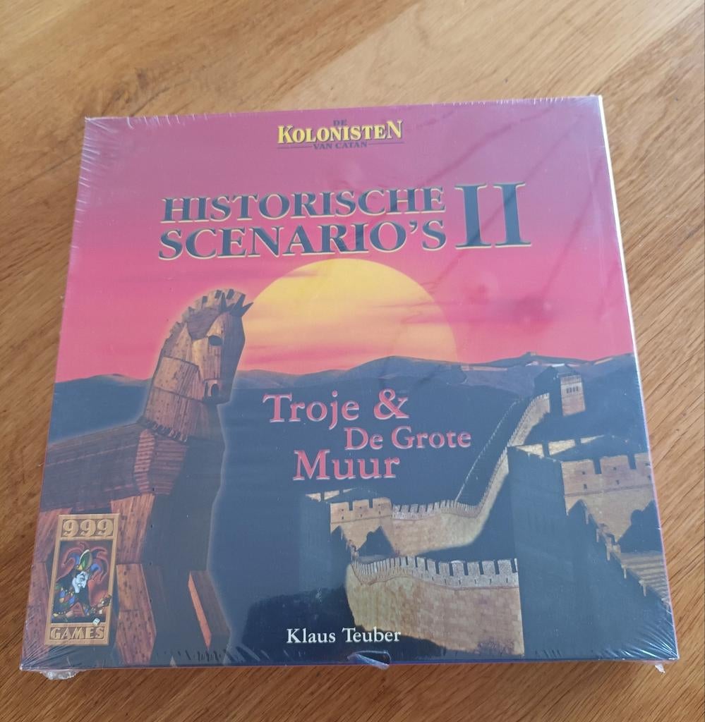 Kolonisten Historische Scenario's II Troje & De Grote Muur, Hobby en Vrije tijd, Gezelschapsspellen | Bordspellen, Ophalen of Verzenden