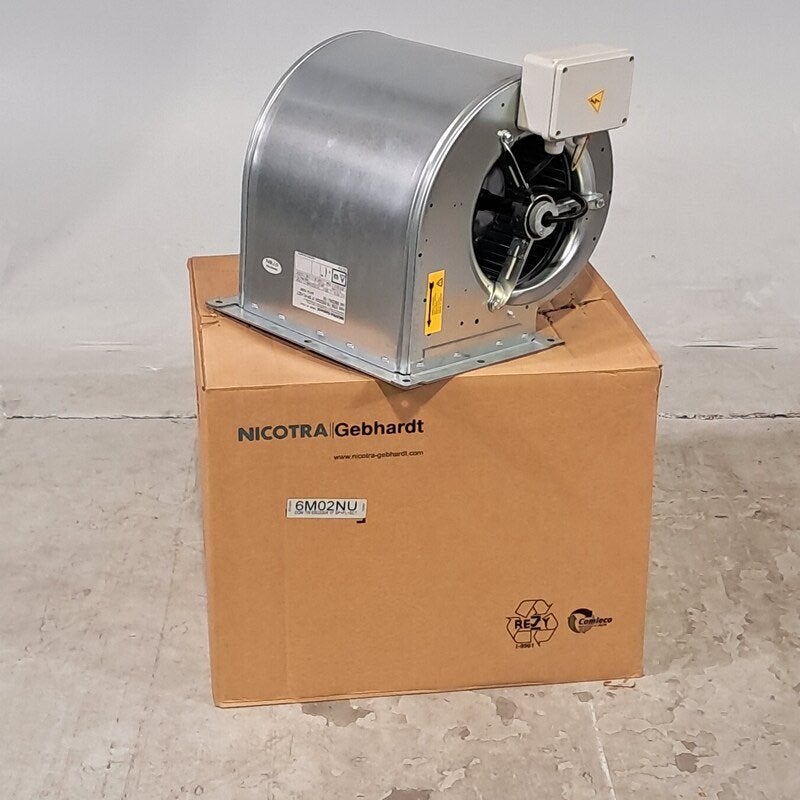 Nicotra Gebhardt 7/9 E6G3304 Slakkenhuis Ventilator, Ophalen of Verzenden, Nieuw, Afzuiger