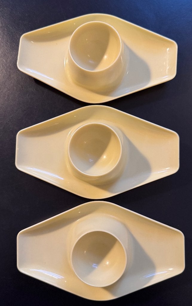 Retro vintage plastic eierdopje 1970 DBP Plastics, Kunststof, Overige merken, Overige typen, Vintage