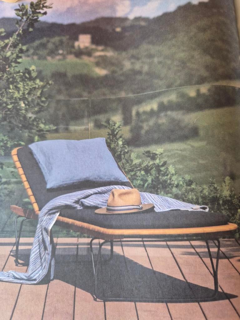 Nieuwe houe molo sunbed met kussens incl. Prijs per stuk, Tuin en Terras, Ophalen of Verzenden, Nieuw