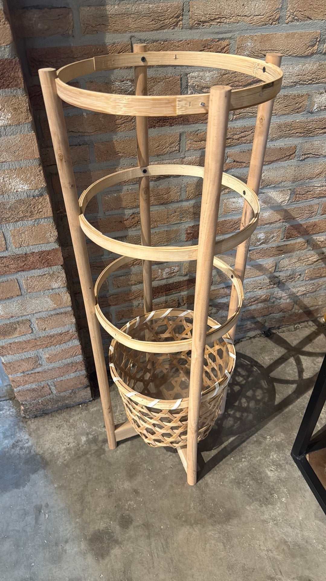 Mand met rek, Ophalen, Etagère, Met standaard, Nieuw