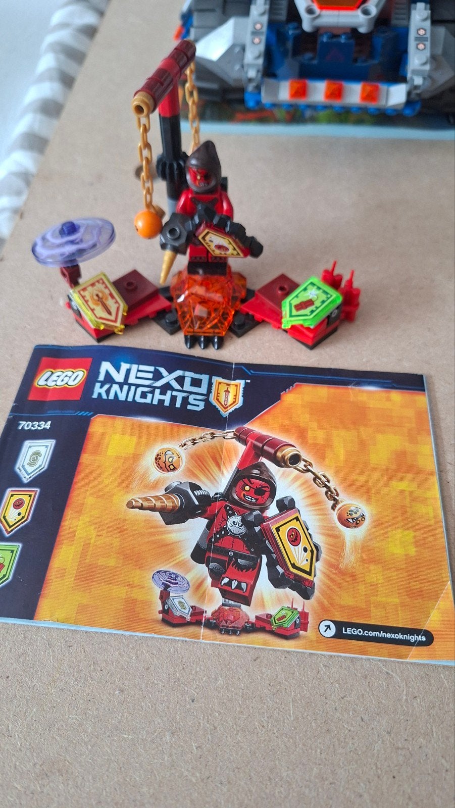 Lego nexo knights 70334, Ophalen of Verzenden, Gebruikt