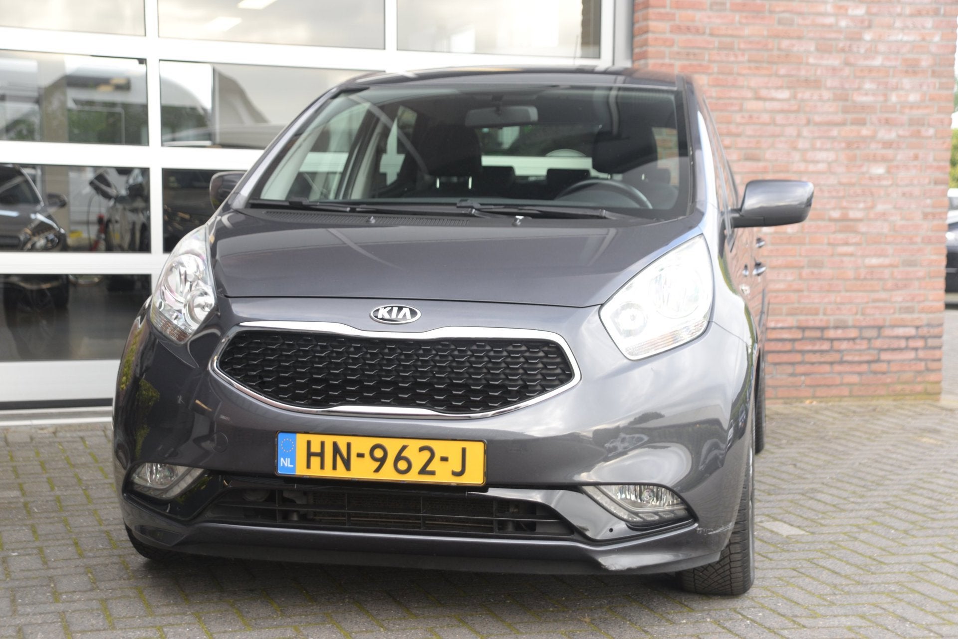 Kia Venga 1.6 CVVT DynamicLine | Automaat | Trekhaak| 1e Eig, Auto's, Dealer onderhouden, 15 km/l, Gebruikt, 4 cilinders