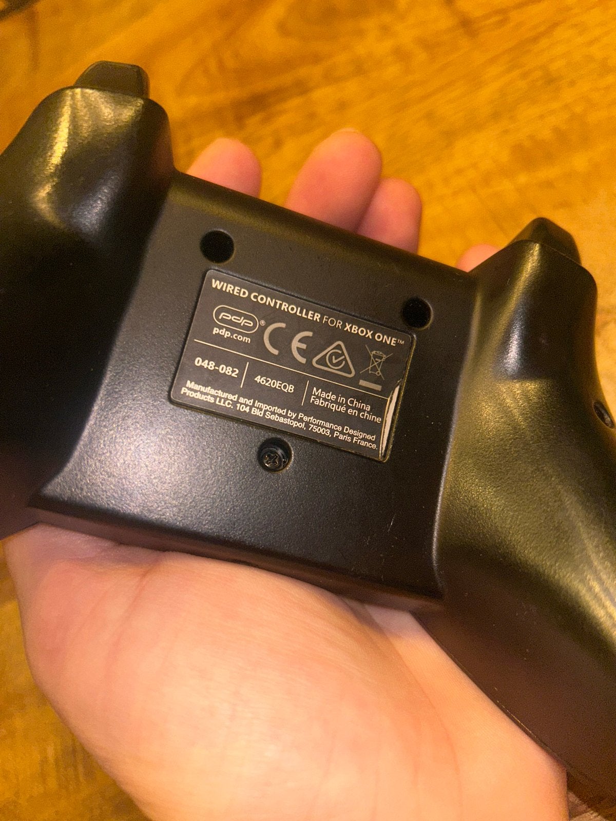 PDP Wired Controller voor Xbox One - Zwart, Ophalen of Verzenden, Zo goed als nieuw, Controller, Xbox One
