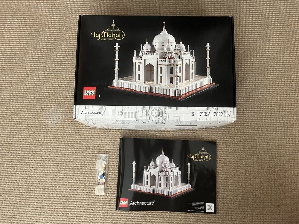 Lego 21056 Architecture Taj Mahal + doos en handleiding, Kinderen en Baby's, Speelgoed | Duplo en Lego, Compleet, Gebruikt, Lego