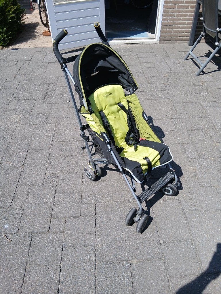Buggy, Ophalen, Gebruikt, Maclaren, Verstelbare rugleuning