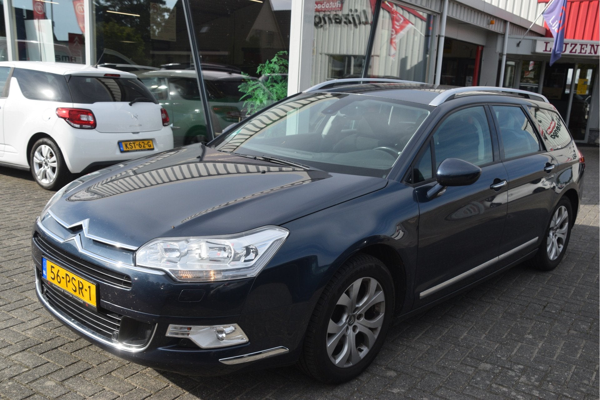Citroën C5 Tourer 1.6 THP Comfort Navi | Hydraulisch | LMV, Auto's, Voorwielaandrijving, Euro 5, Zwart, Blauw