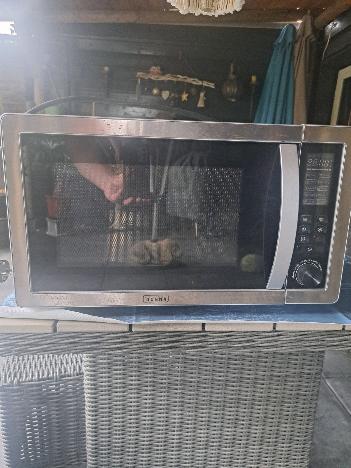 Donna Combimagnetron met grill en hete lucht functie, Witgoed en Apparatuur, Ophalen of Verzenden