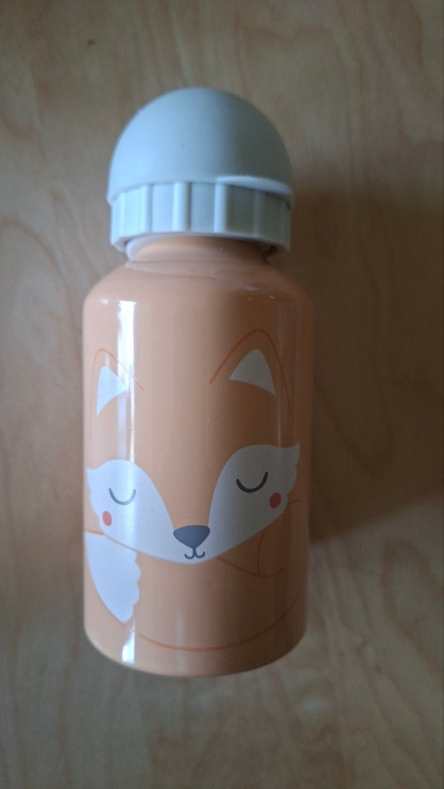Sass & Belle Vos Drinkfles 300ml, Ophalen of Verzenden, Gebruikt