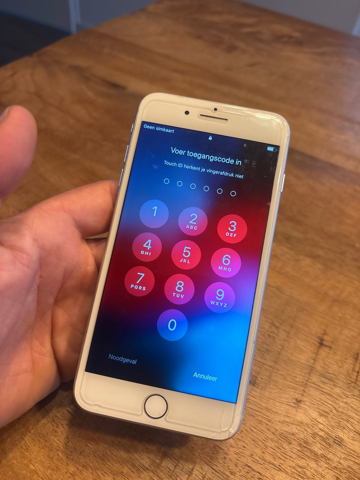 iPhone 8 Plus 64GB - Wit - Gebruikt, Telecommunicatie, Gebruikt, IPhone 8 Plus, Wit, Ophalen of Verzenden