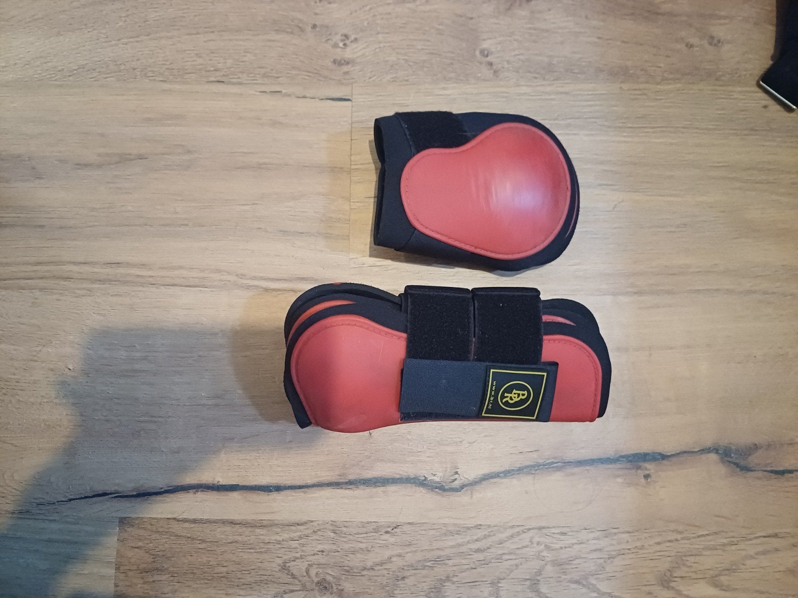 Br peesbeschermers/strijklappen rood maat full, Dieren en Toebehoren, Ophalen of Verzenden
