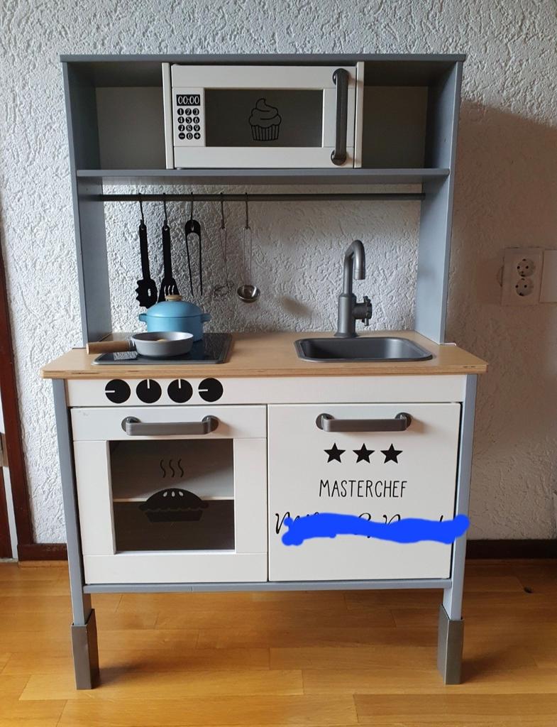 Ikea keukentje met accessoires!, Kinderen en Baby's, Speelgoed | Speelkeukens, Ophalen, Zo goed als nieuw, Hout, Speelkeuken-accessoire