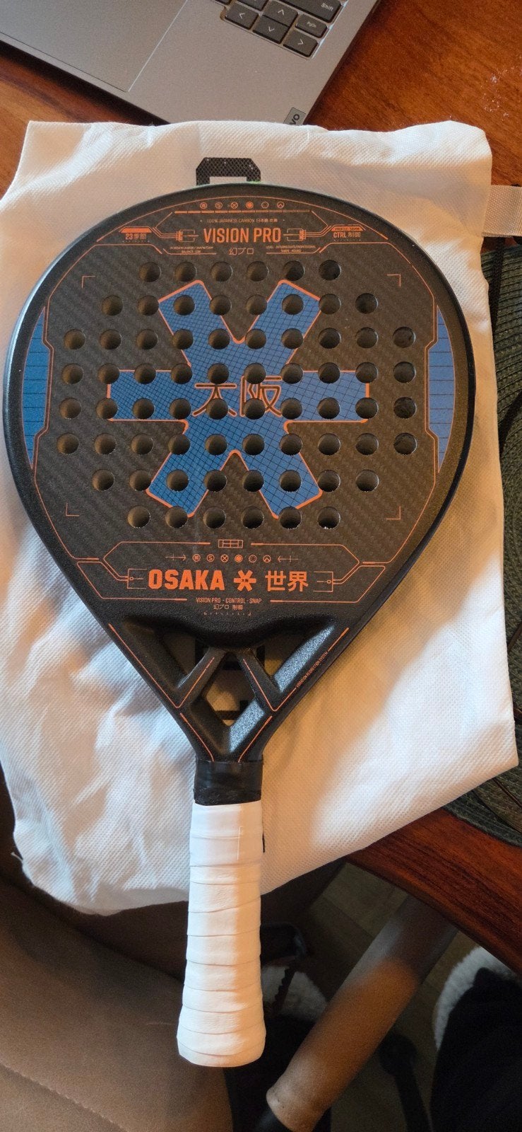 Osaka Vision Pro Control Snap Padelracket, Verzenden, Zo goed als nieuw