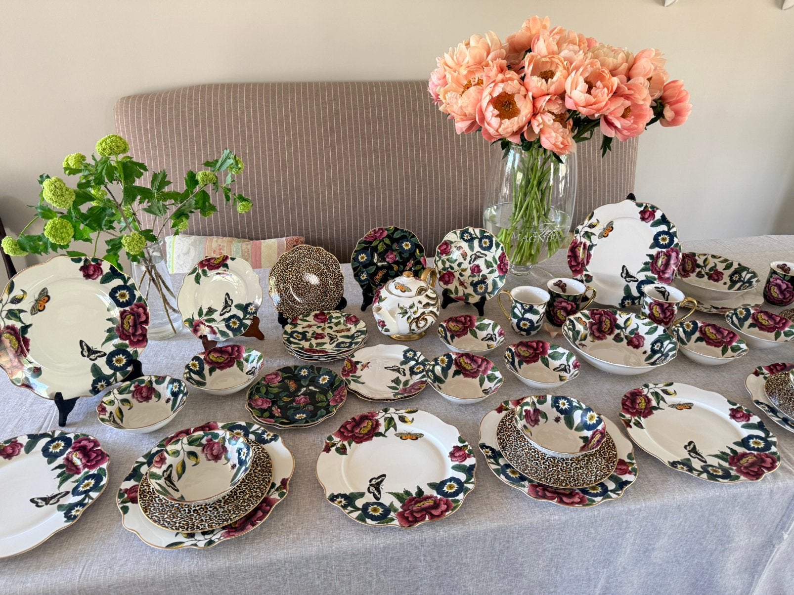 Spode Creatures of curiosity servies 6/12 pers of thee set, Ophalen, Overige merken, Vintage, Nieuw