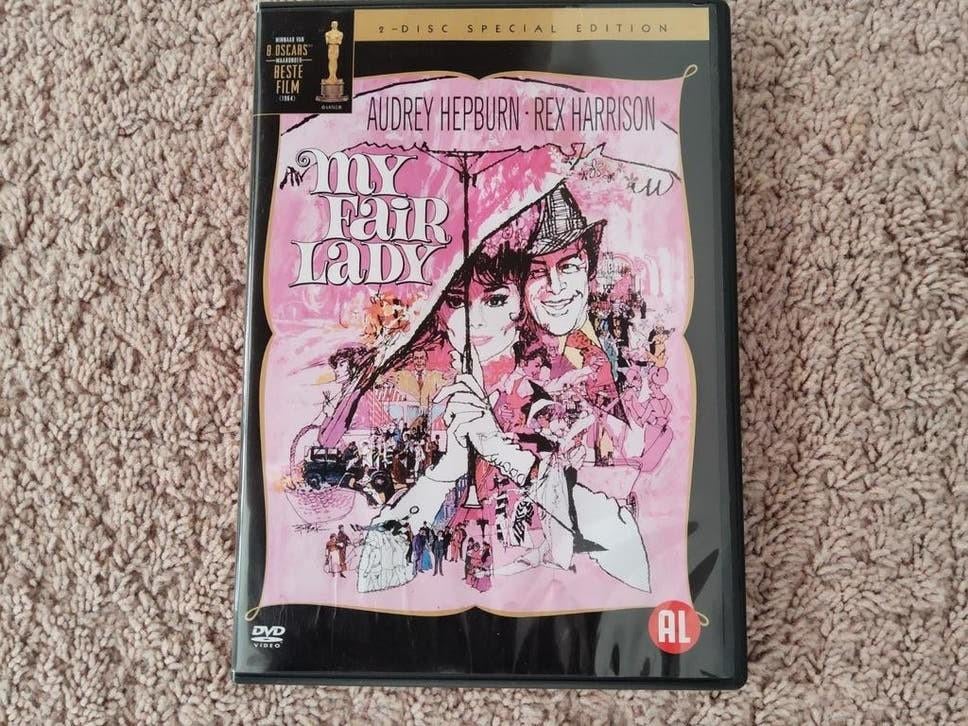 MY FAIR LADY DVD. DE ECHTE MUSICALKLASSIEKER., Alle leeftijden, Ophalen, Nieuw in verpakking