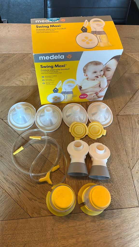 Medela swing maxi borstkolf onderdelen, Ophalen, Zo goed als nieuw, Borstkolf