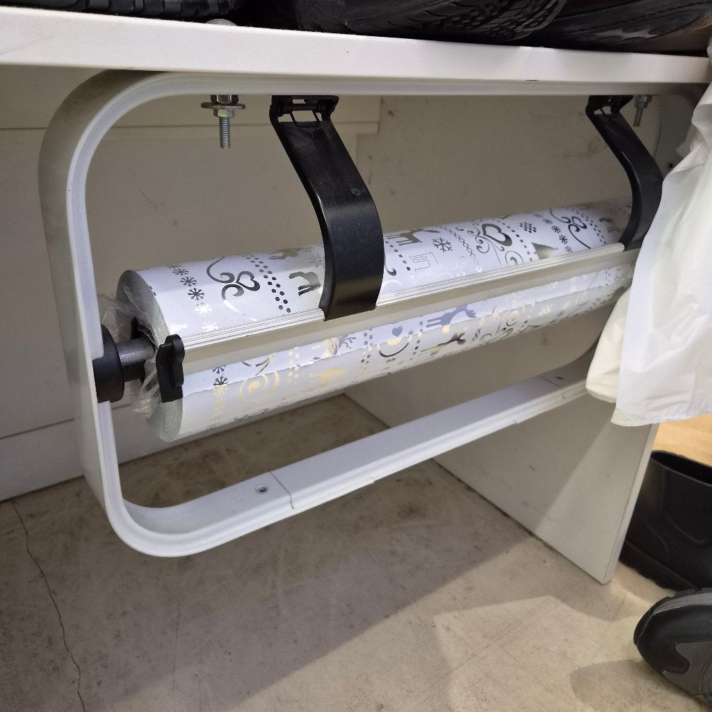 Cadeaupapierhouder inpakpapierhouder voor winkel /inpaktafel, Ophalen, Gebruikt, ., Non merk