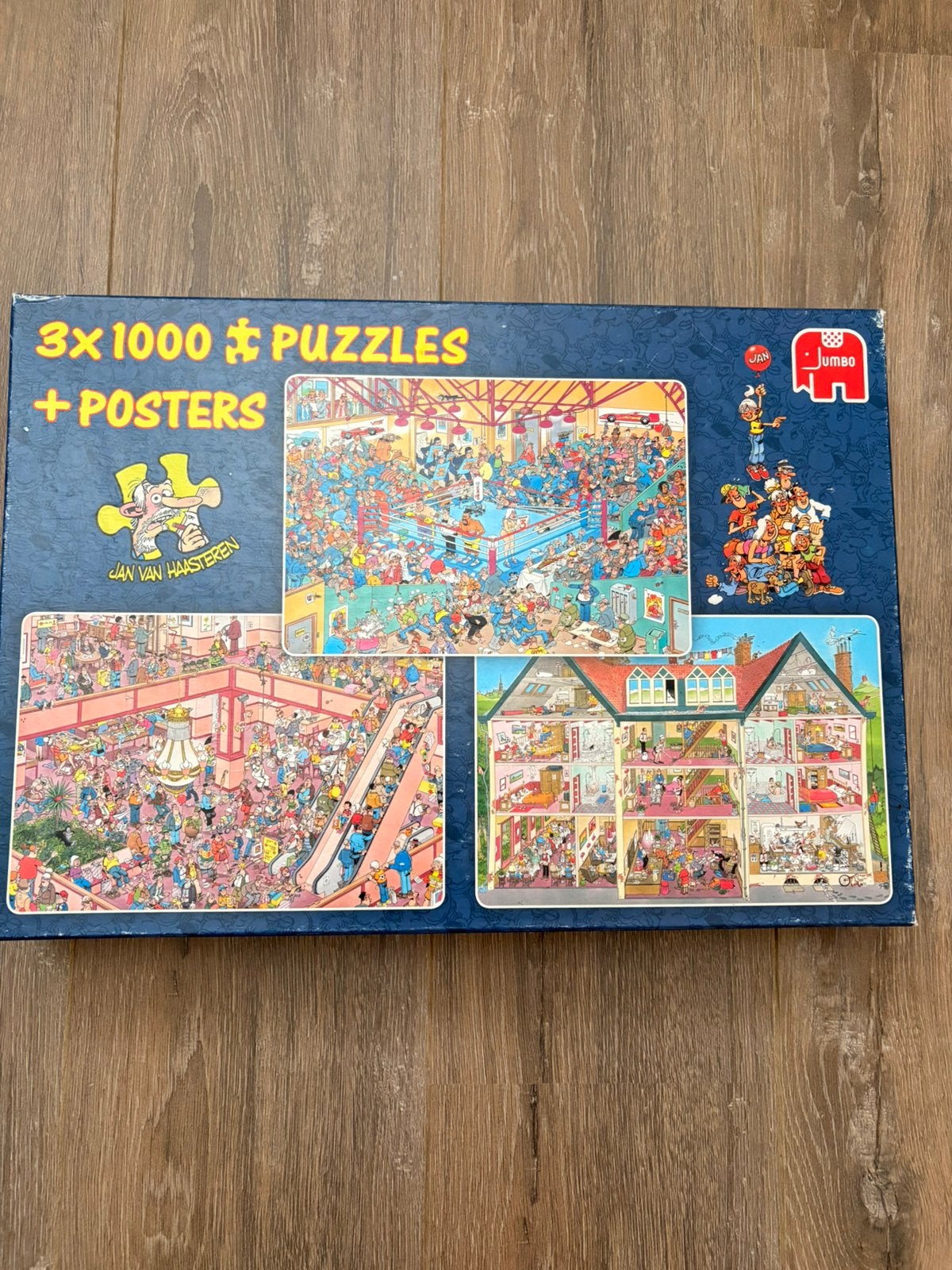 Jan van Haasteren  puzzels, Ophalen, 500 t/m 1500 stukjes, Gebruikt, Legpuzzel