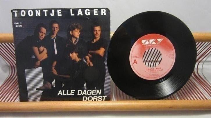 Toontje Lager, Alle Dagen Dorst (single 7"), Ophalen of Verzenden, Gebruikt, Nederlandstalig