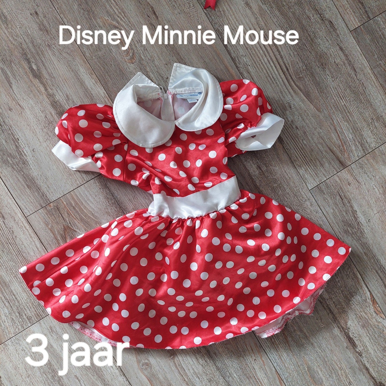 Disney minnie mous 3 jaar, Ophalen of Verzenden, Gebruikt, 104 of kleiner, Meisje