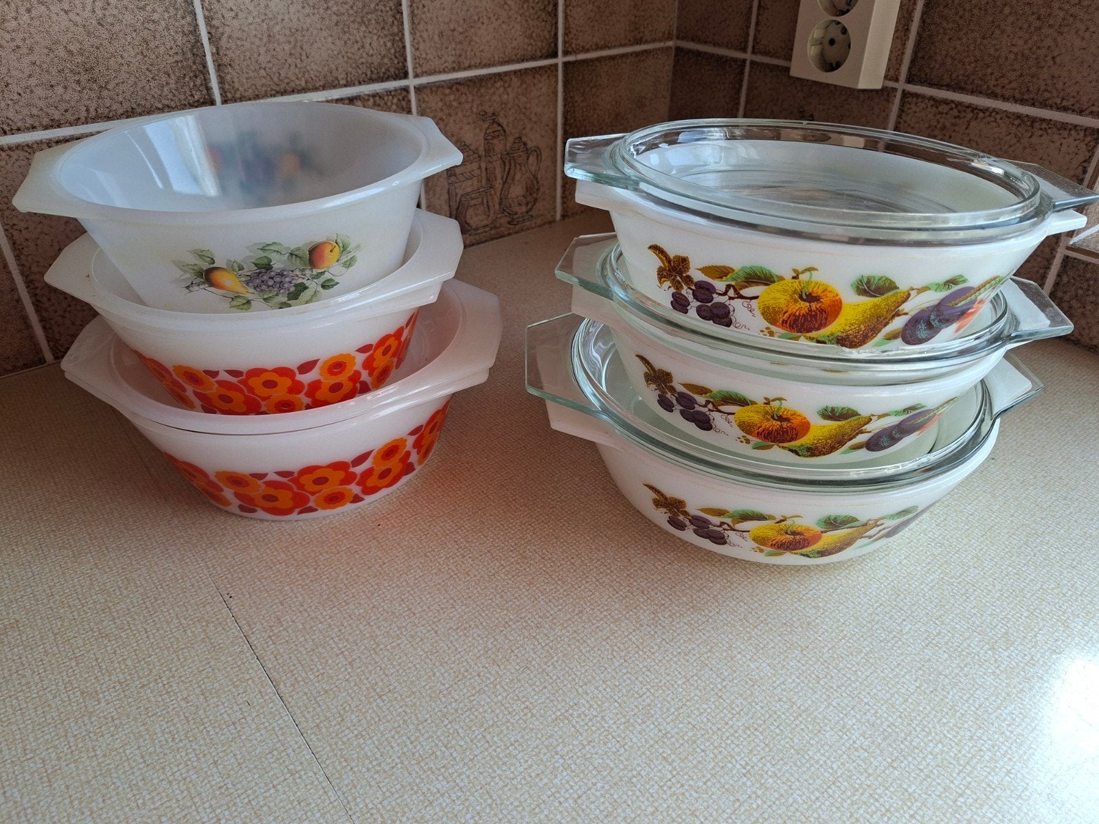 servies vintage, Ophalen